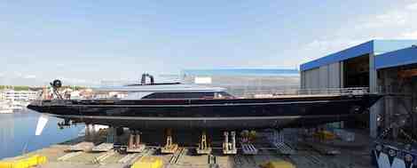 Image for article Perini Navi launches second 60m sloop